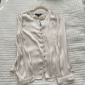 Banana republic satin blouse